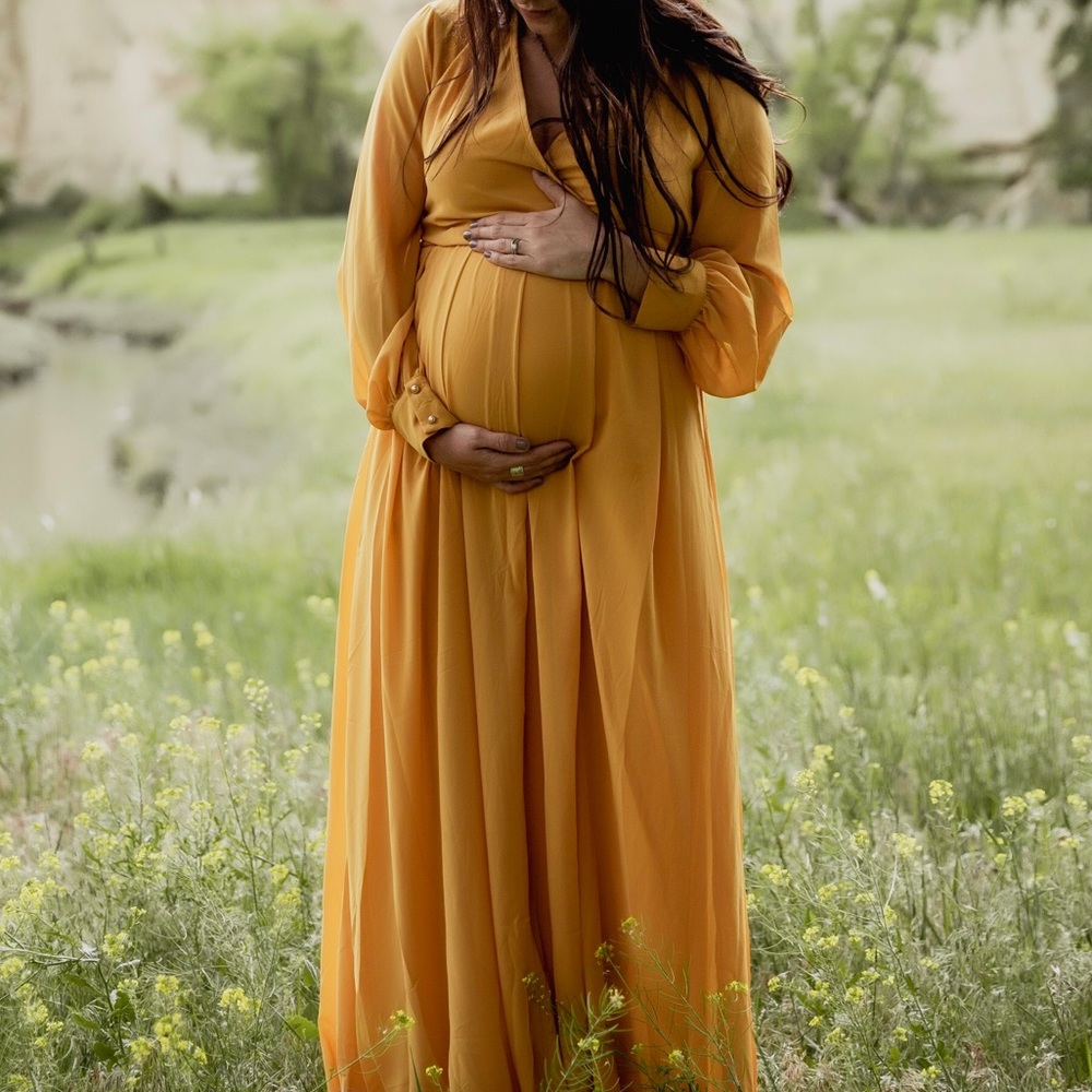 Baltic Born Lydia Maxi Dress -size large- perfect for maternity photos.